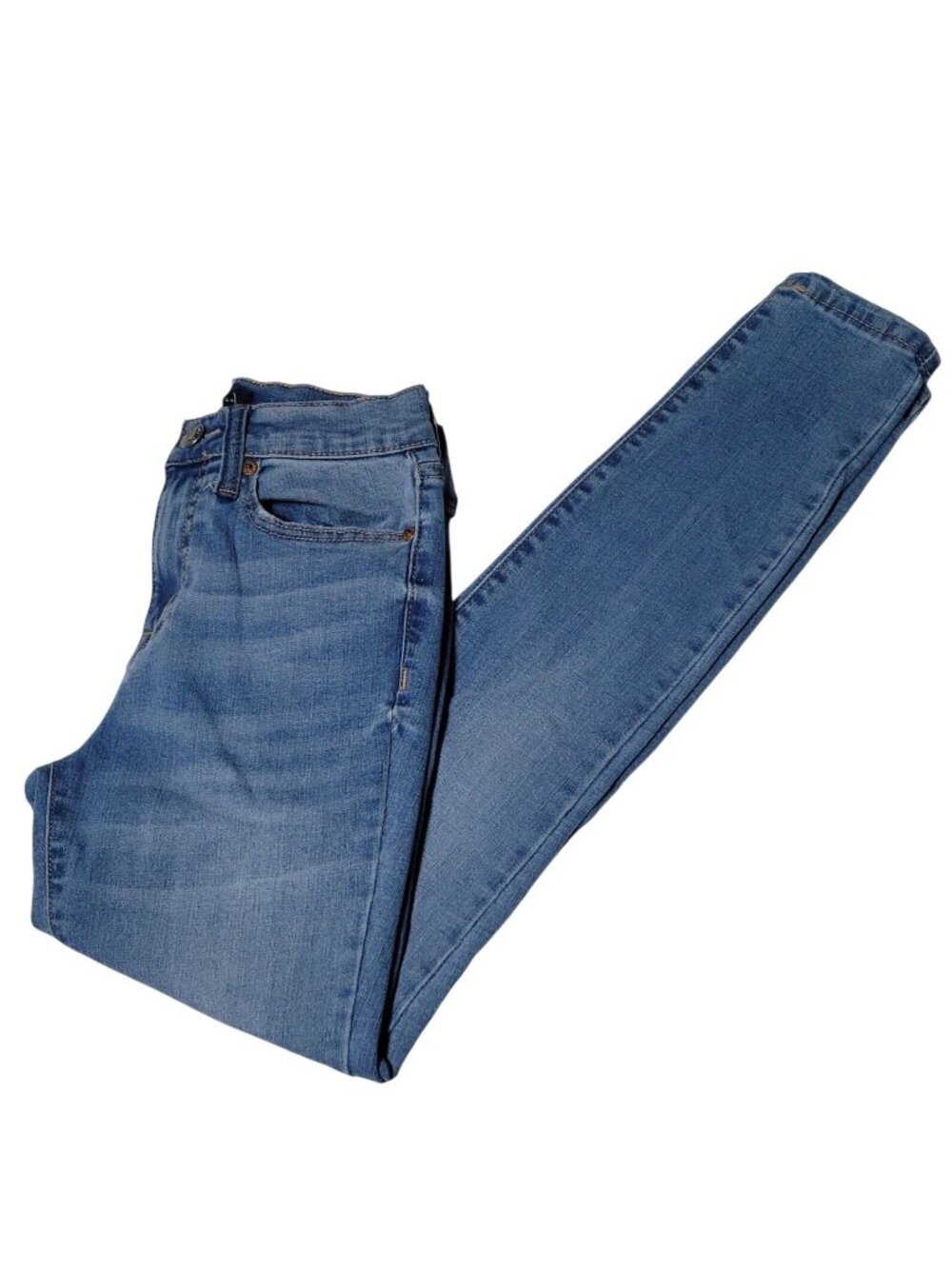 Aeropostale High Rise Jegging Jeans Womens Size 0 Medium Wash Denim Pants